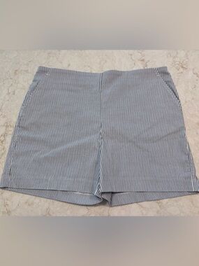Carolina Belle Striped Pull-On Shorts